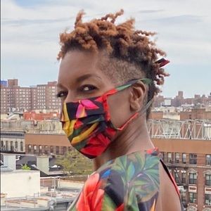 Mara Hoffman X CC Floral Mask